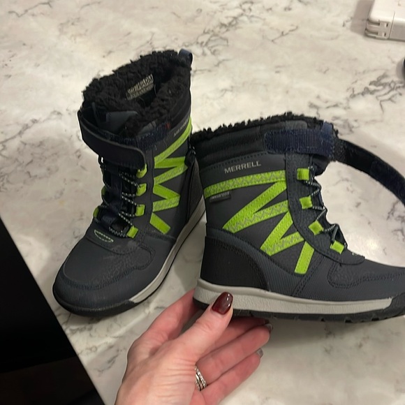 Merrell snow boots toddler 9 9m - Picture 1 of 3